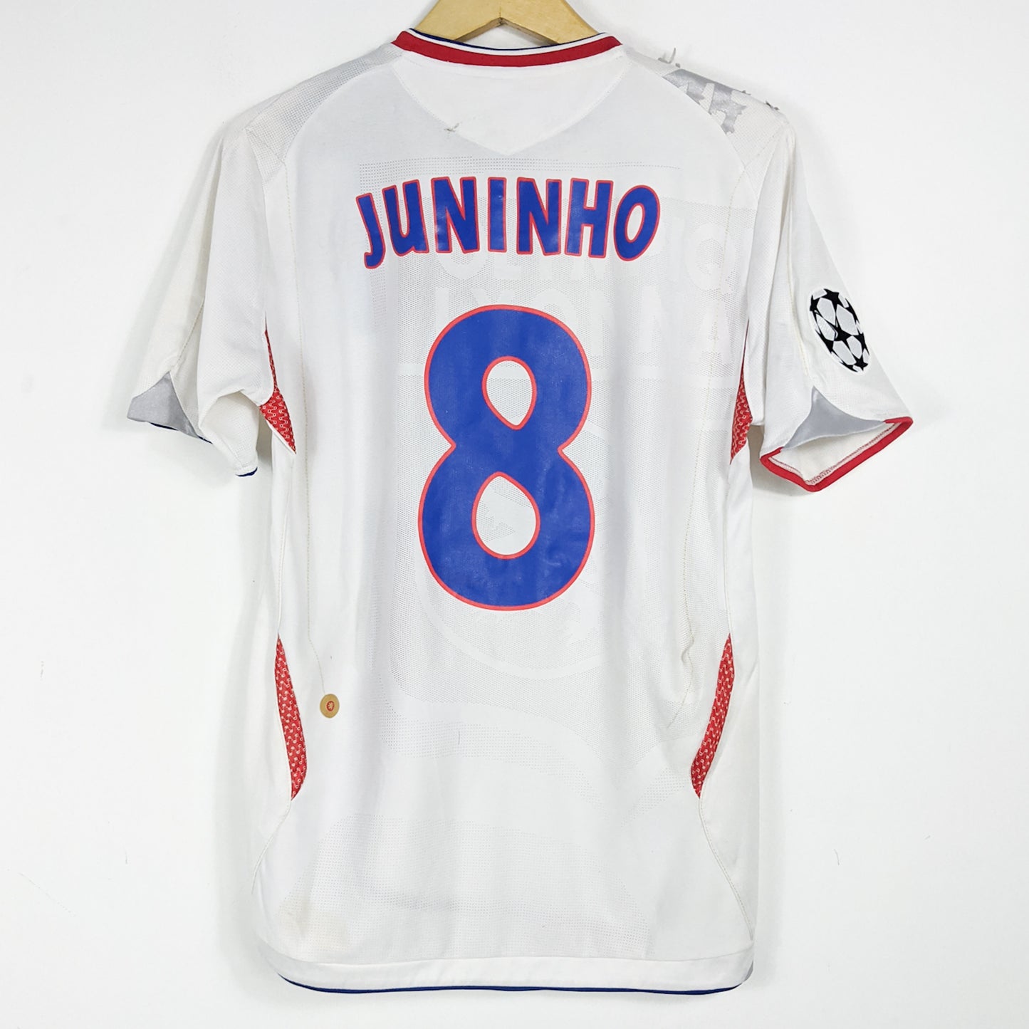 Original Olympique Lyonnais 2006/07 Home - Juninho #8 Size M