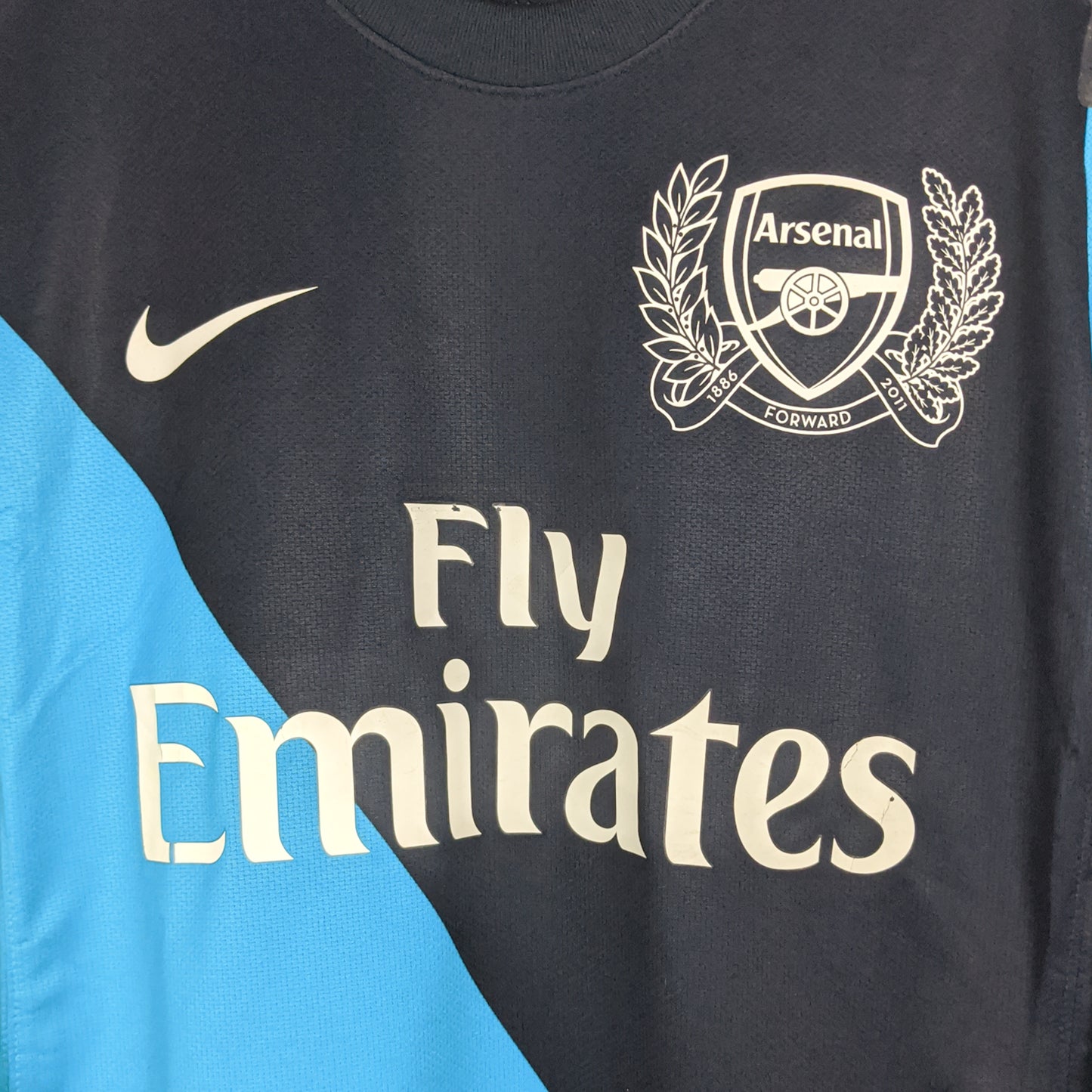 Original Arsenal 2011/12 Away - Henry #12 Size L (Long sleeve) (Player Issue) (With tags)