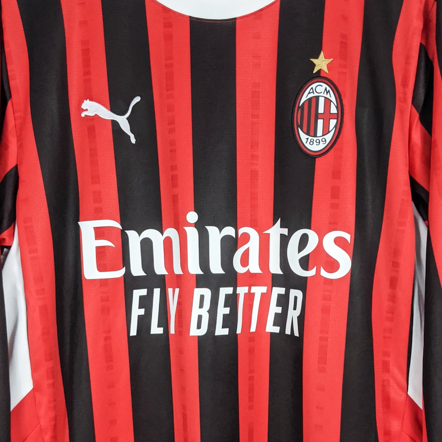 Original AC Milan 2024/25 Home - Reijnders #14 Size L (Long sleeve) (Bnwt)