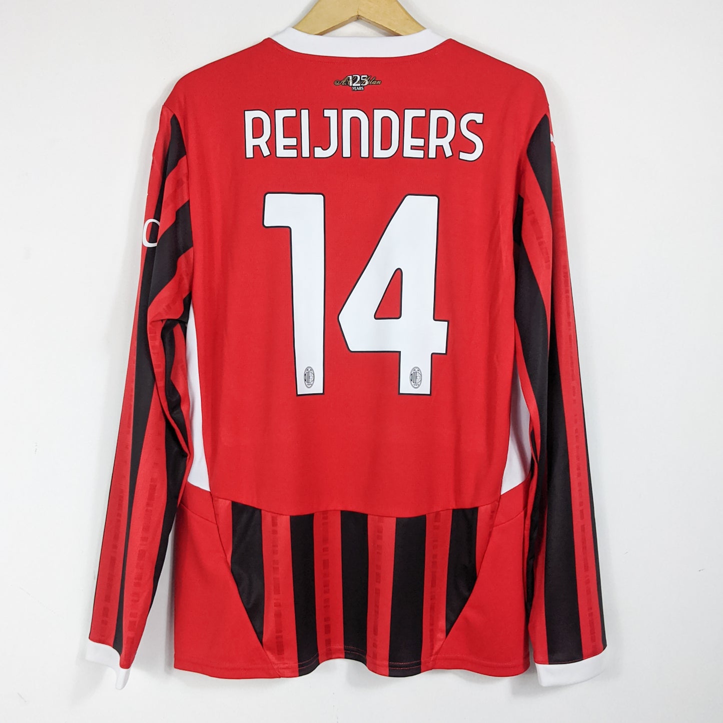 Original AC Milan 2024/25 Home - Reijnders #14 Size L (Long sleeve) (Bnwt)