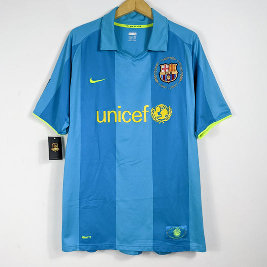 Original Barcelona 2007/08 Away - Ronaldinho #10 Size XL