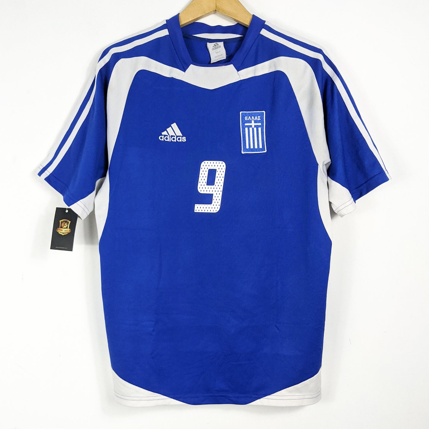 Original Greece 2004 Home - Charisteas #9 Size S