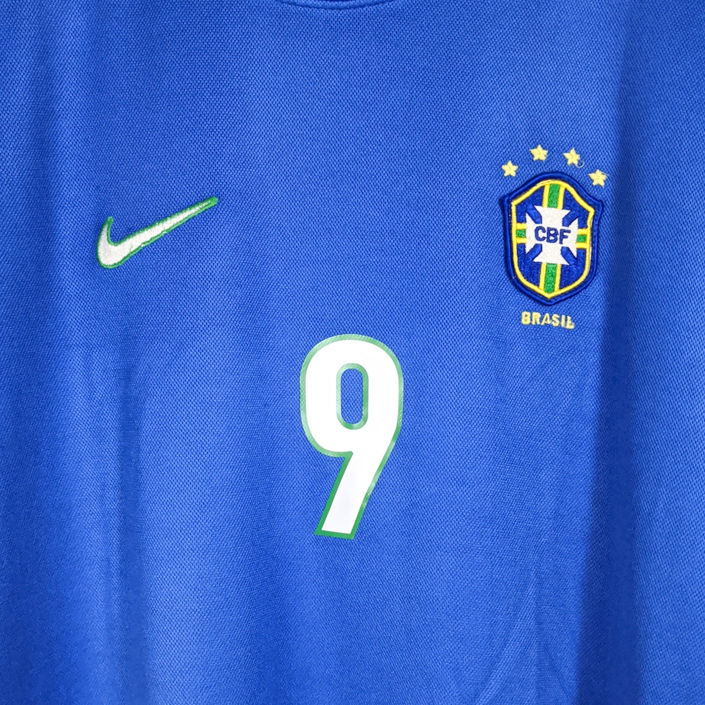 Original Brazil 1998 Away - Ronaldo #9 Size L