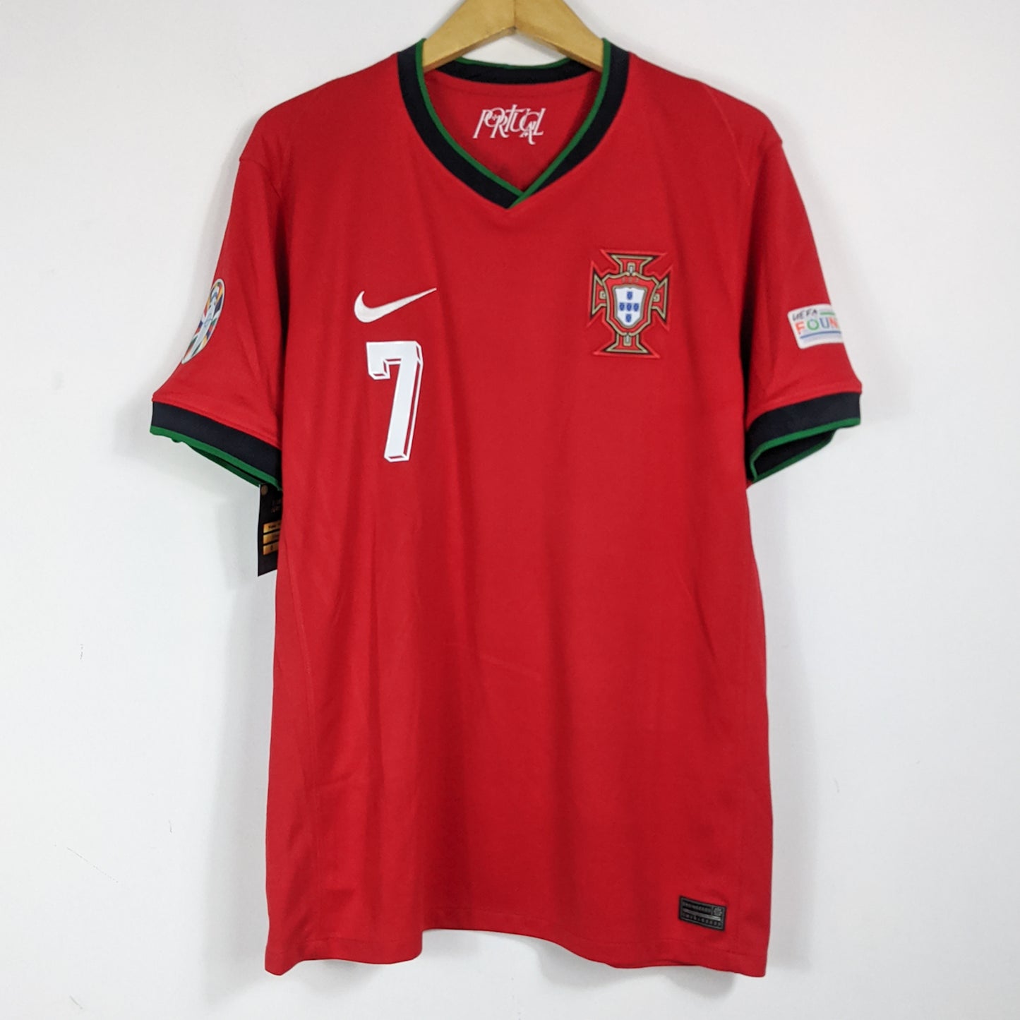 Original Portugal 2024/25 Home - Ronaldo #7 Size L