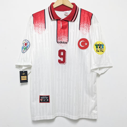 Original Turkey 1996 Away - Hakan #9 Size L