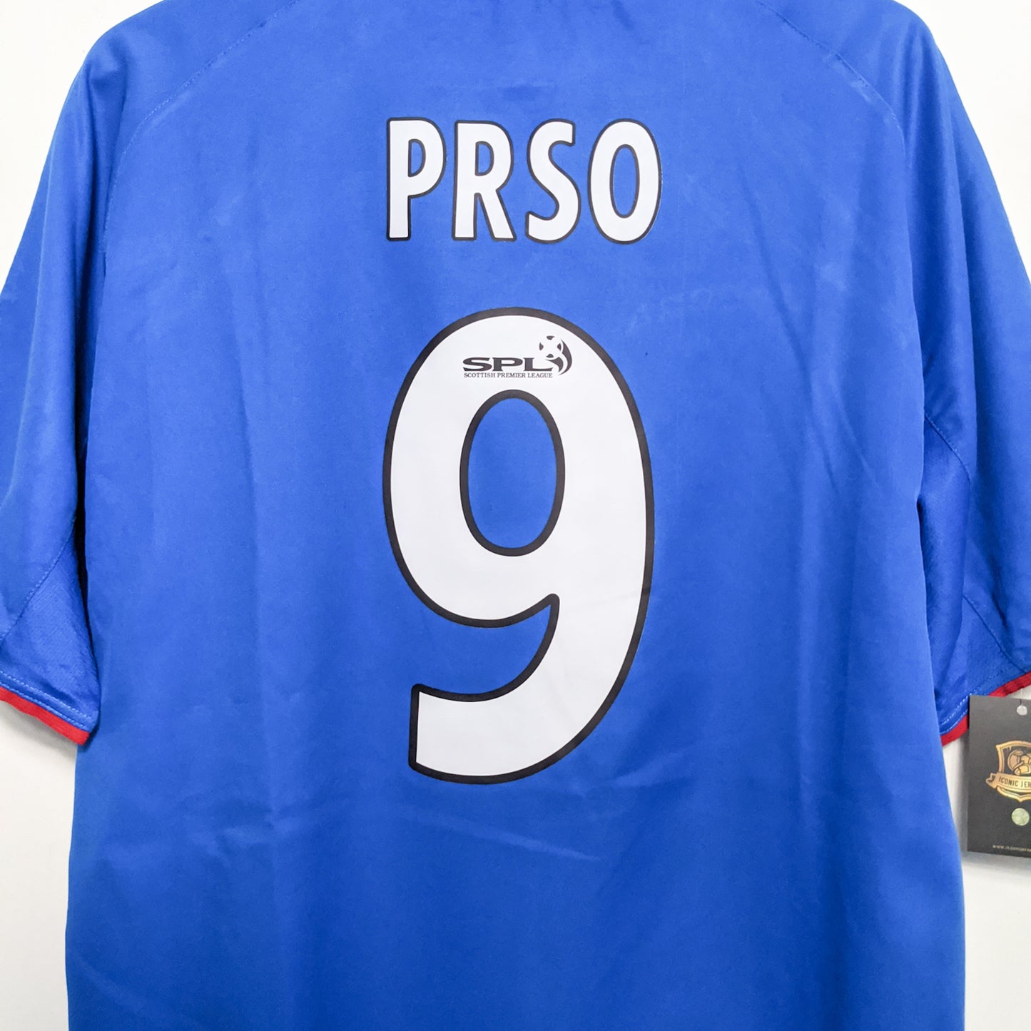 Original Glasgow Rangers 2003/05 Home - Prso #9 Size L