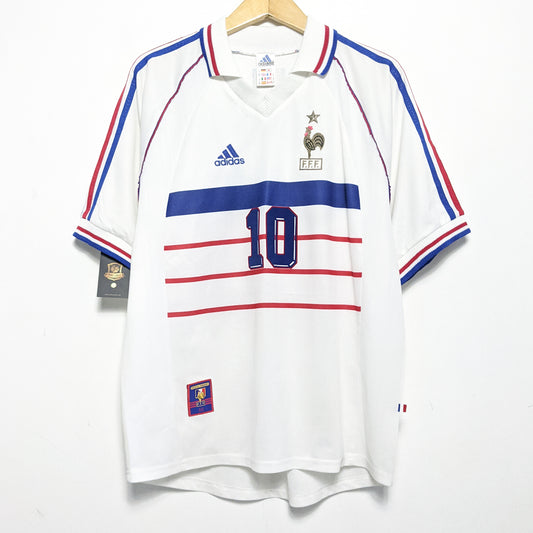 Original France 1998 Away - Zidane #10 Size M