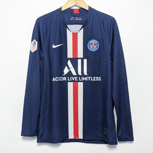 Original Paris Saint-Germain 2020 Home - T.Silva #3 Size L (Long sleeve)