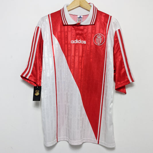 Original AS Monaco 1996/97 Home - Henry (Sponsorless)  #28 Size L