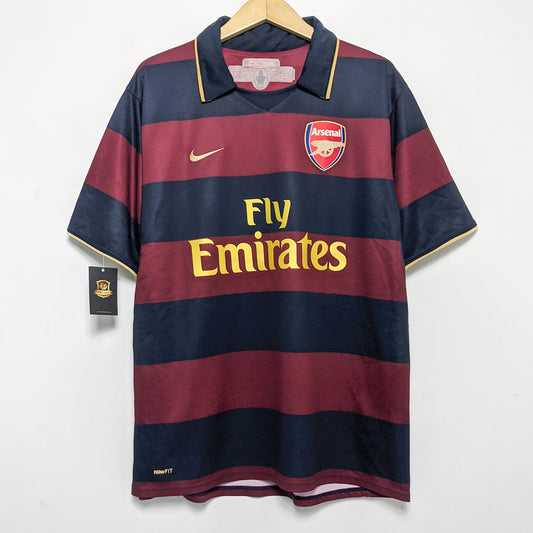Original Arsenal 2007/08 Third - Rosicky #7 Size L