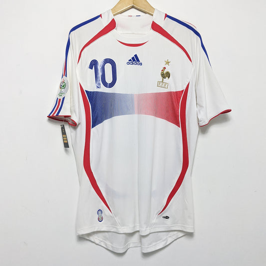 Original France 2006 Away - Zidane #10 Size L