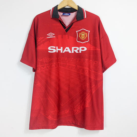 Original Manchester United 1994/96 Home - Cantona #7 Size XL