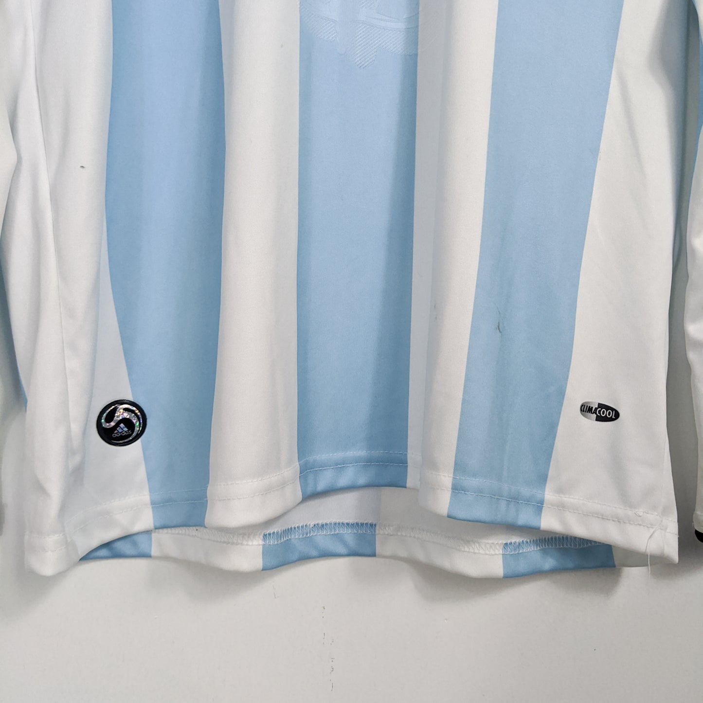 Original Argentina 2007/08 Home - Riquelme #10 Size M (Long sleeve) (Bnwt)