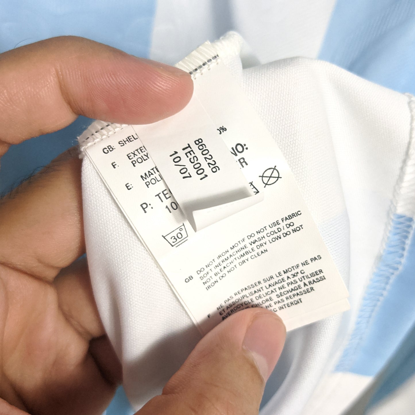 Original Argentina 2007/08 Home - Riquelme #10 Size M (Long sleeve) (Bnwt)