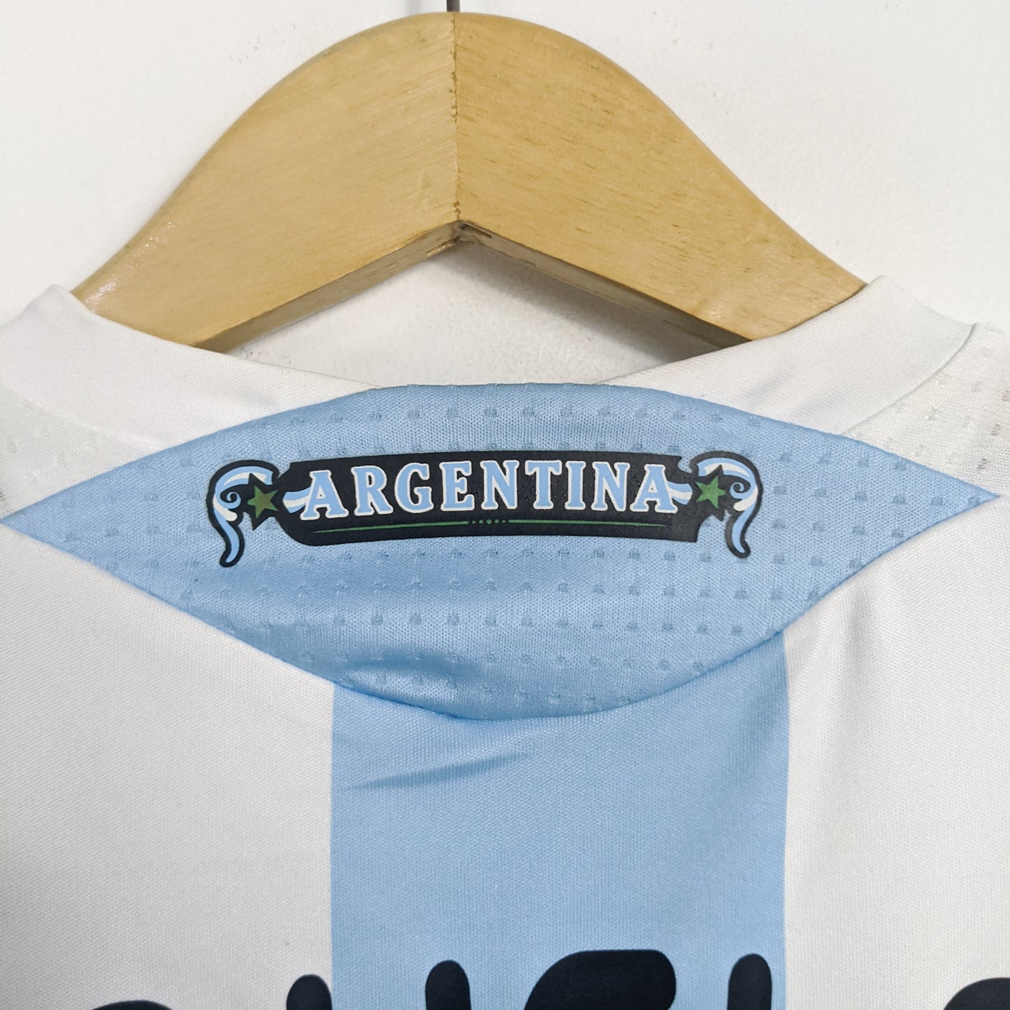 Original Argentina 2007/08 Home - Riquelme #10 Size M (Long sleeve) (Bnwt)