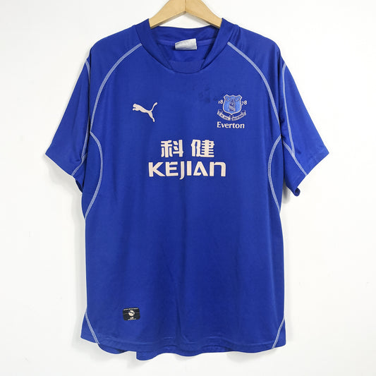 Original Everton 2002/03 Home - Rooney #18 Size XL