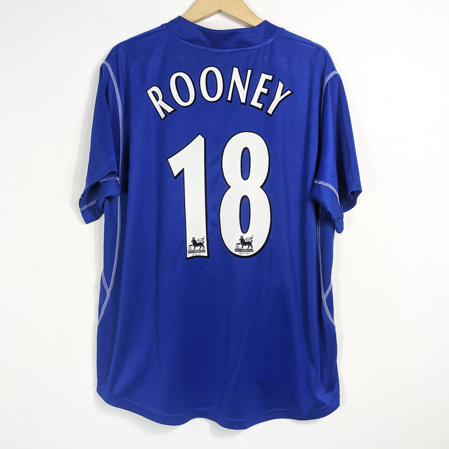 Original Everton 2002/03 Home - Rooney #18 Size XL