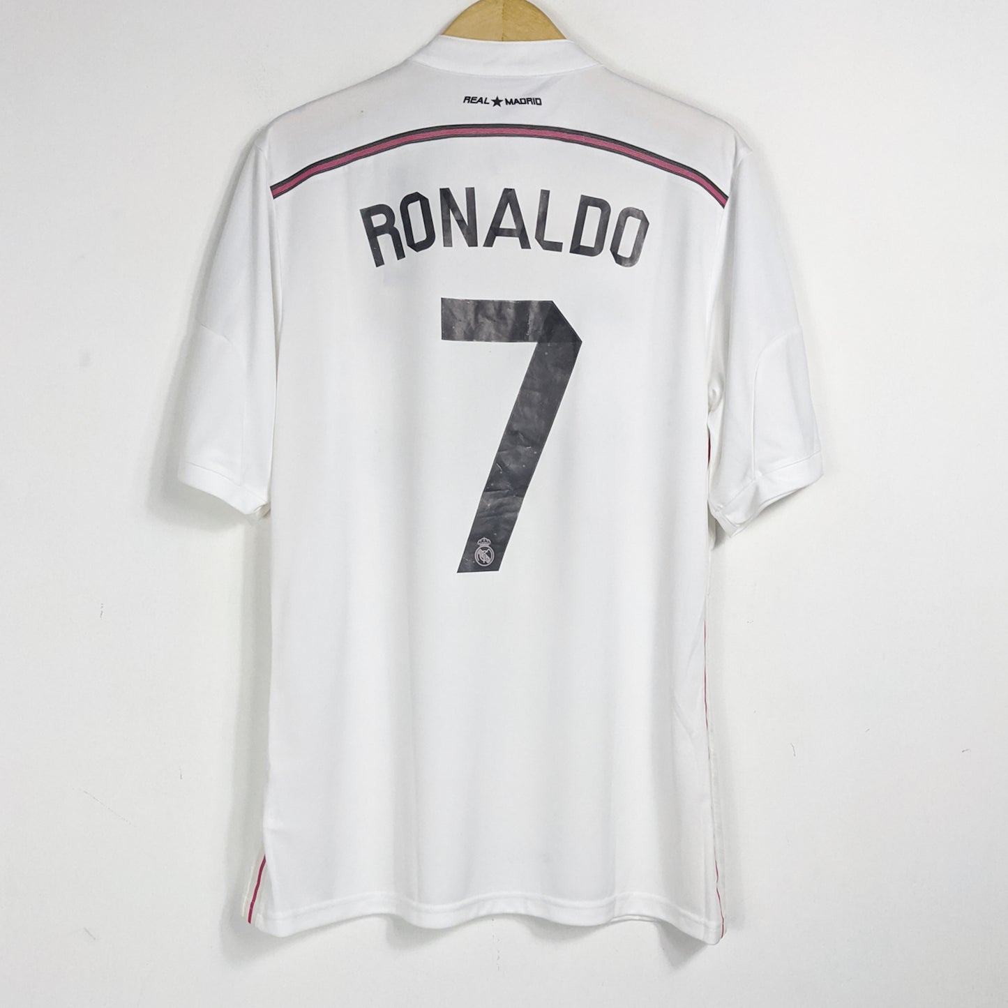 Original Real Madrid 2014/15 Home - Ronaldo #7 Size L (Bnwt)