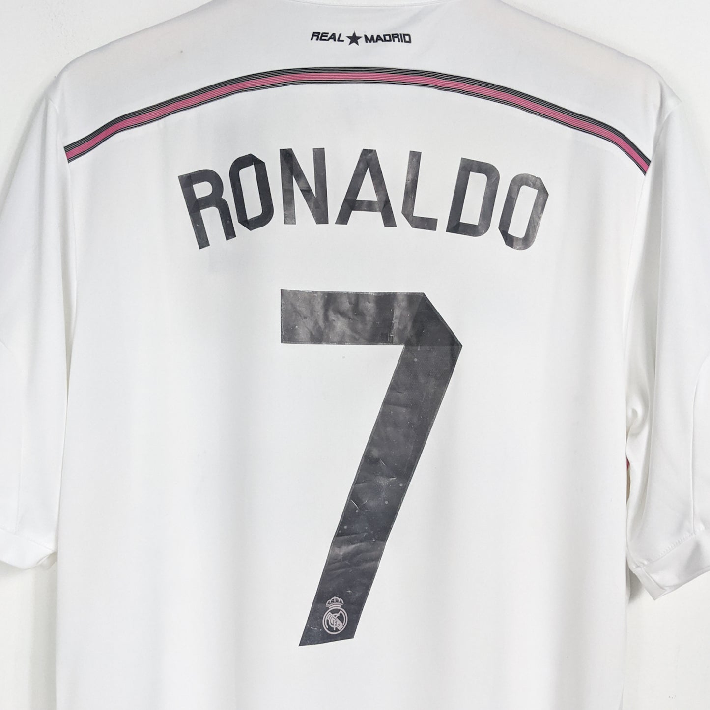 Original Real Madrid 2014/15 Home - Ronaldo #7 Size L (Bnwt)