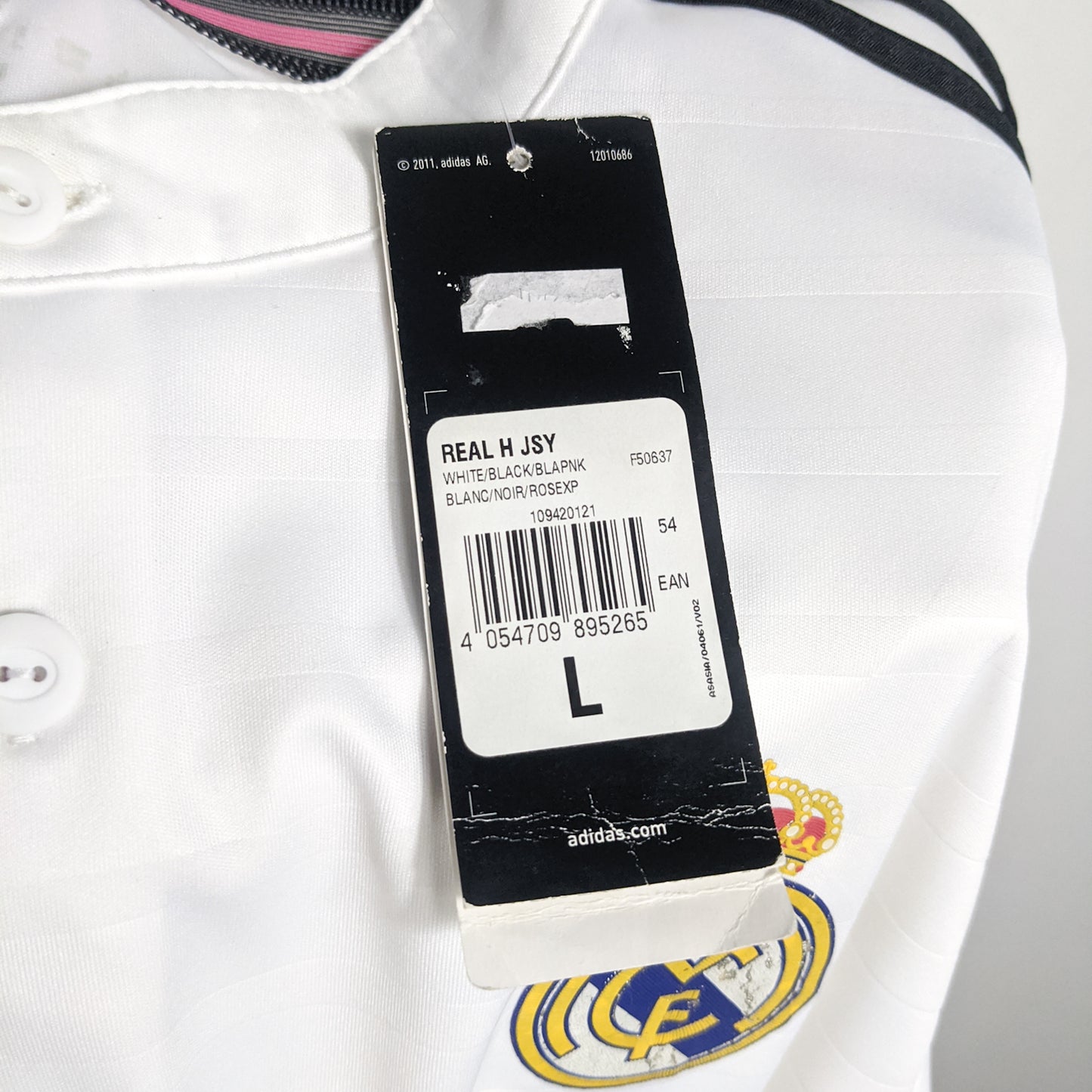 Original Real Madrid 2014/15 Home - Ronaldo #7 Size L (Bnwt)