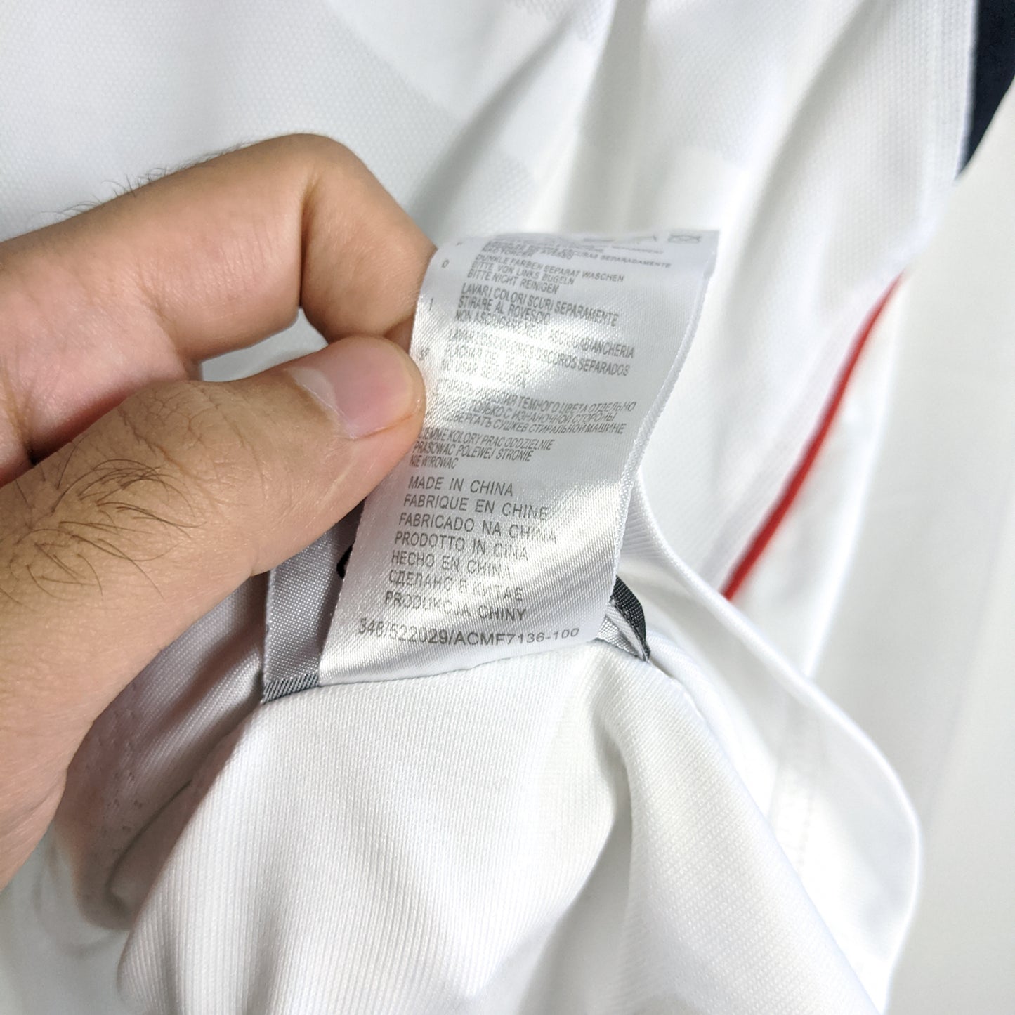 Original Bolton 2007/08 Home - Anelka #42 Size M/L (Long sleeve)