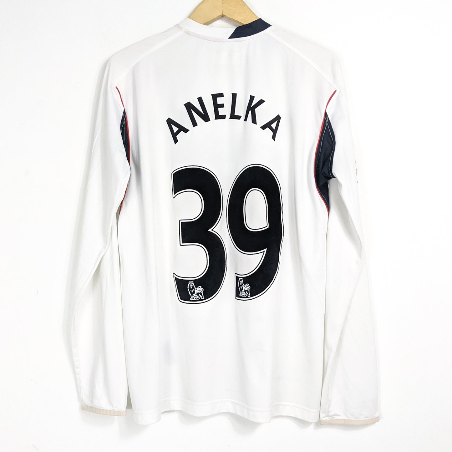 Original Bolton 2007/08 Home - Anelka #42 Size M/L (Long sleeve)