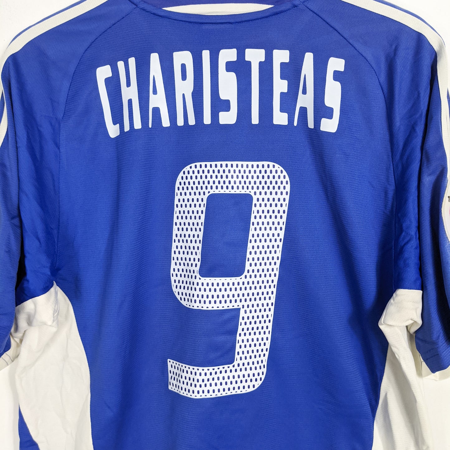 Original Greece 2004 Away - Charisteas #9 Size L