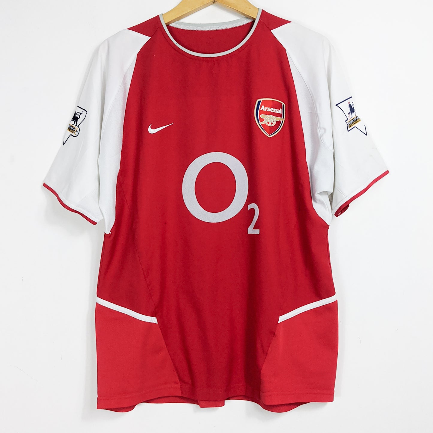 Original Arsenal 2002/03 Home - Henry #14 Size L