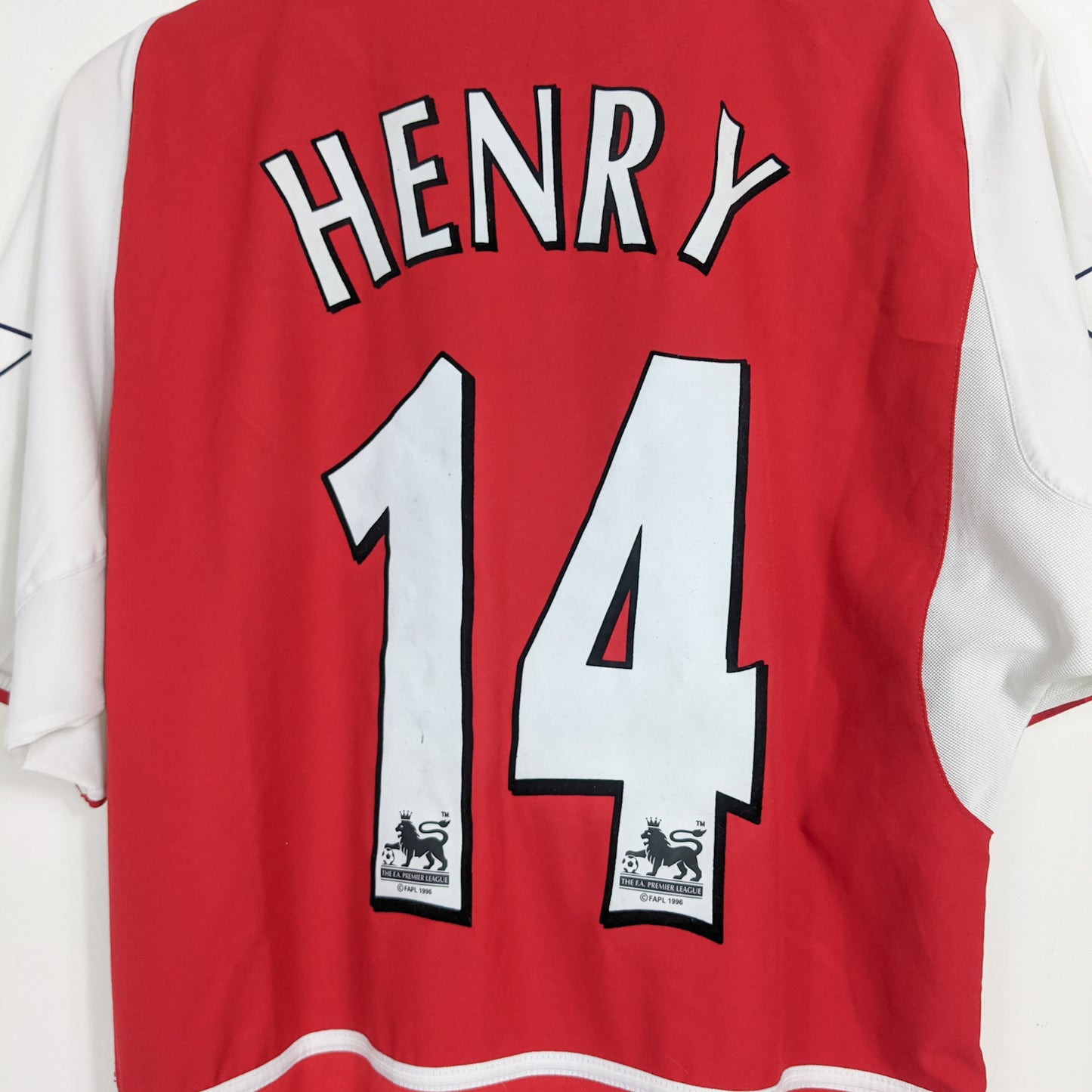 Original Arsenal 2002/03 Home - Henry #14 Size L
