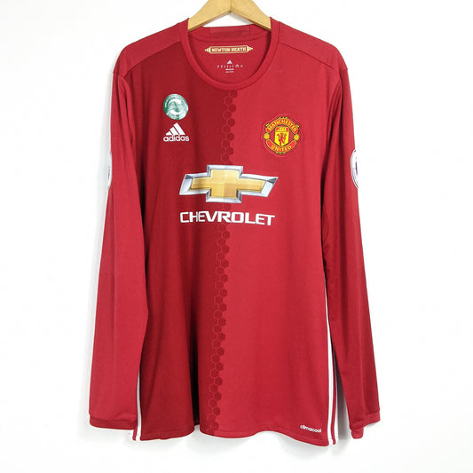 Original Manchester United 2016/17 Home - Pogba #6 Size XL (Long sleeve) (Bnwt)