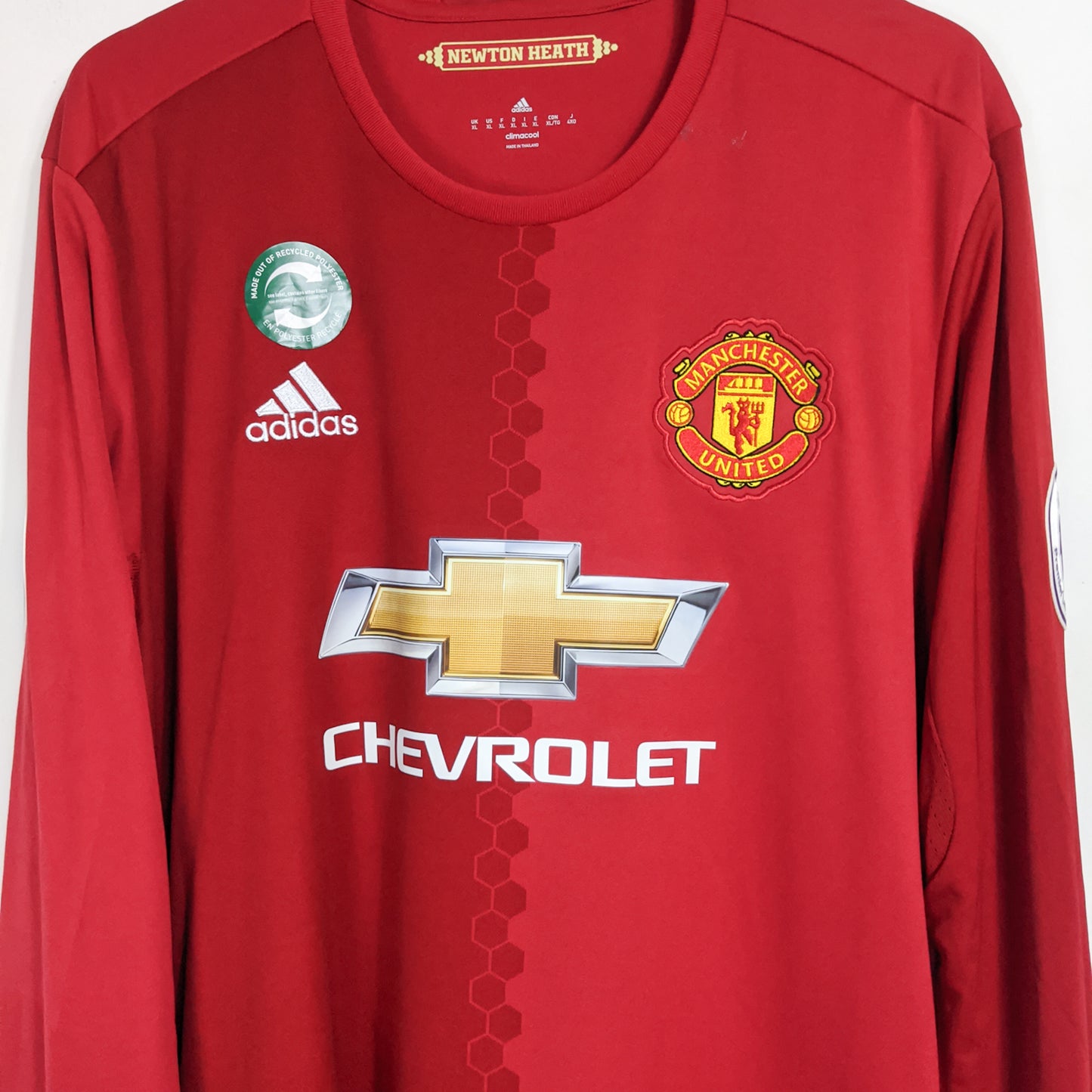 Original Manchester United 2016/17 Home - Pogba #6 Size XL (Long sleeve) (Bnwt)