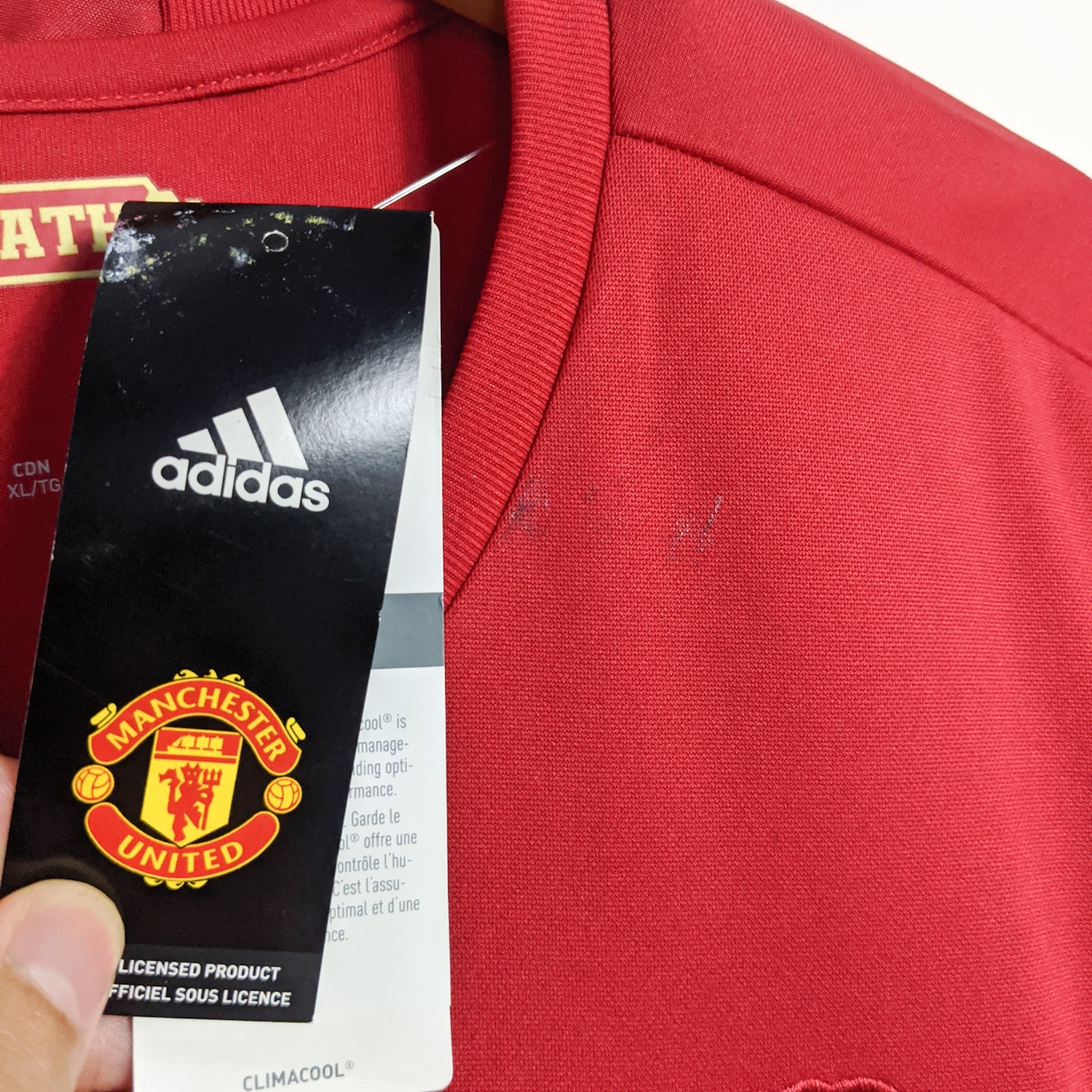 Original Manchester United 2016/17 Home - Pogba #6 Size XL (Long sleeve) (Bnwt)