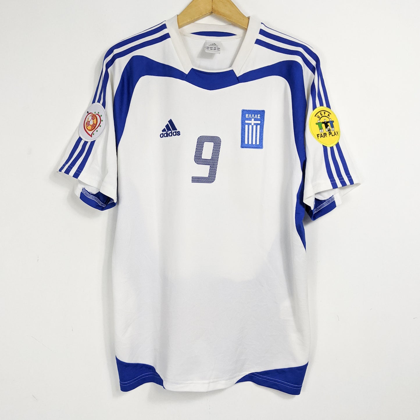 Original Greece 2004 Home - Charisteas #9 Size L