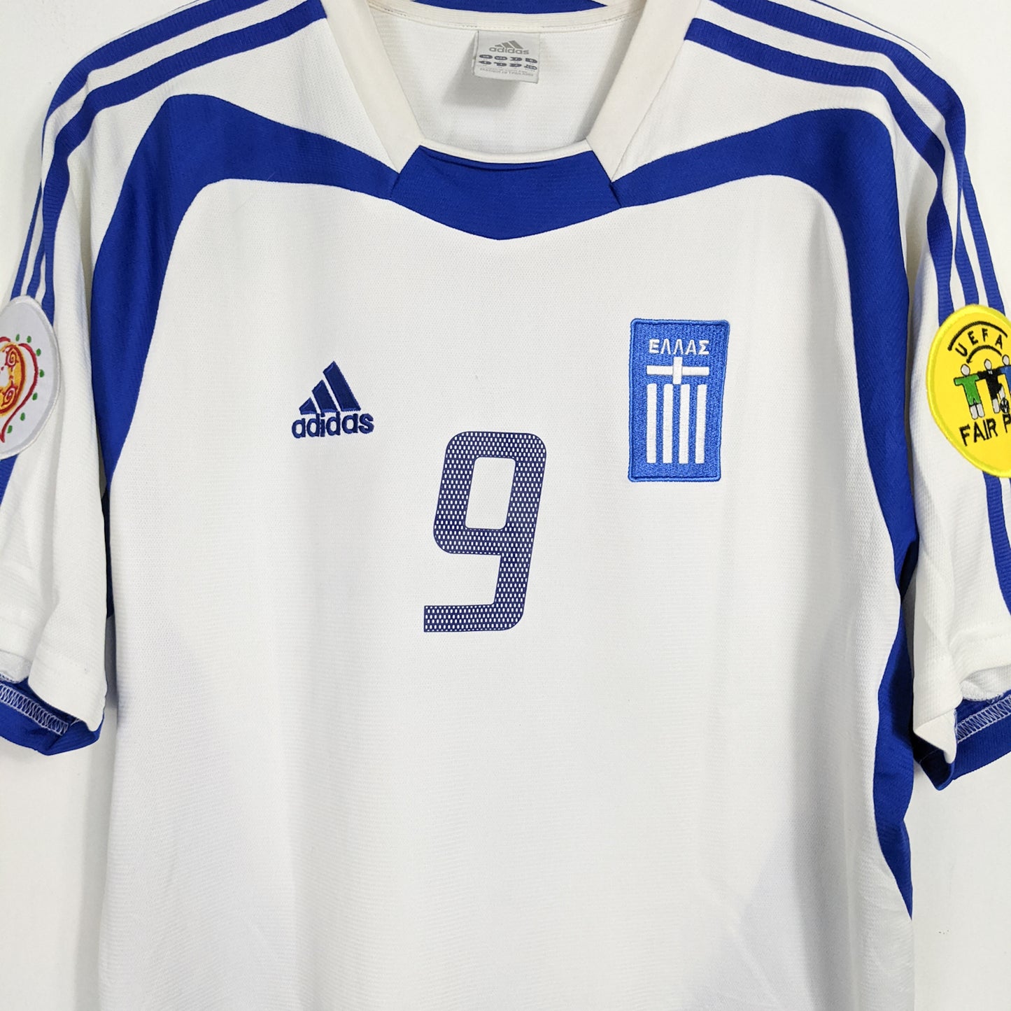 Original Greece 2004 Home - Charisteas #9 Size L