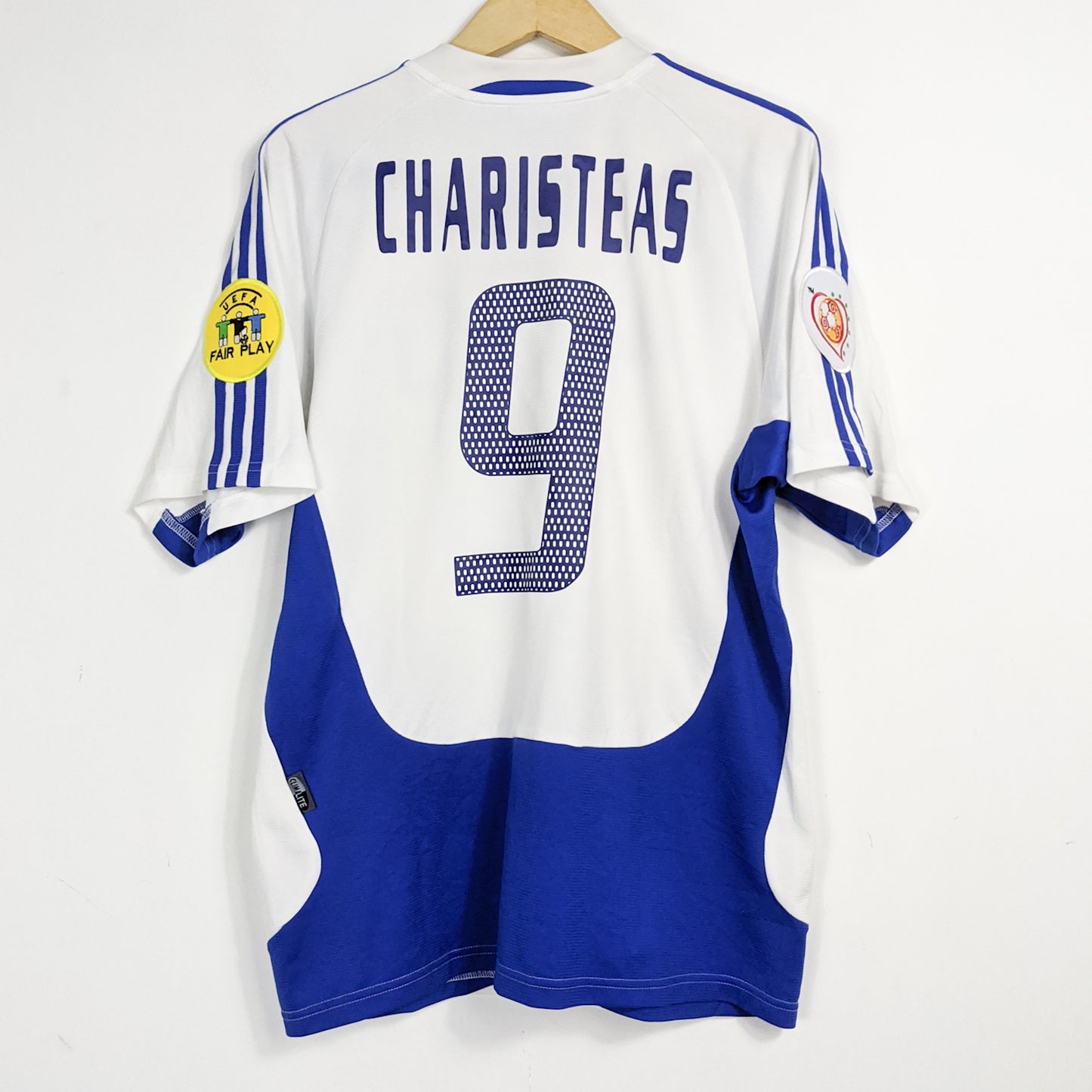 Original Greece 2004 Home - Charisteas #9 Size L