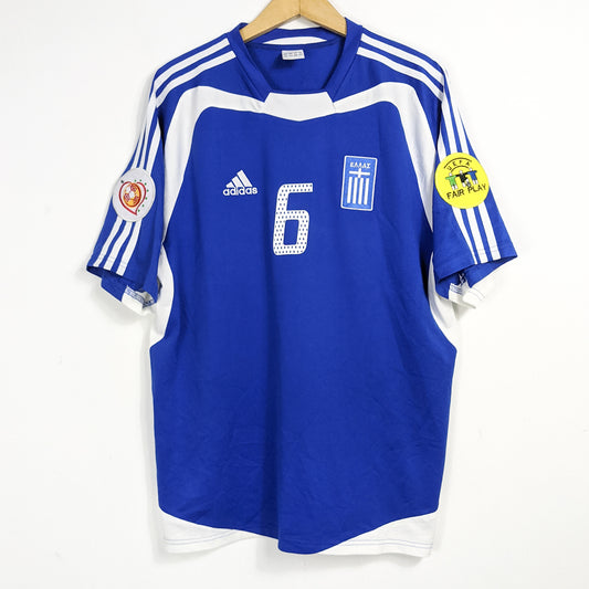 Original Greece 2004 Home - Basinas #6 Size L