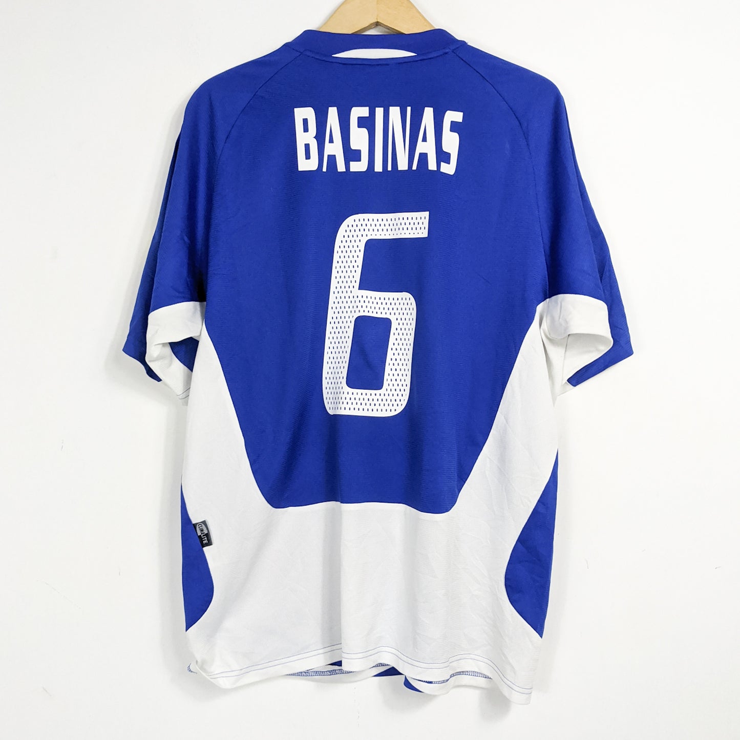 Original Greece 2004 Home - Basinas #6 Size L