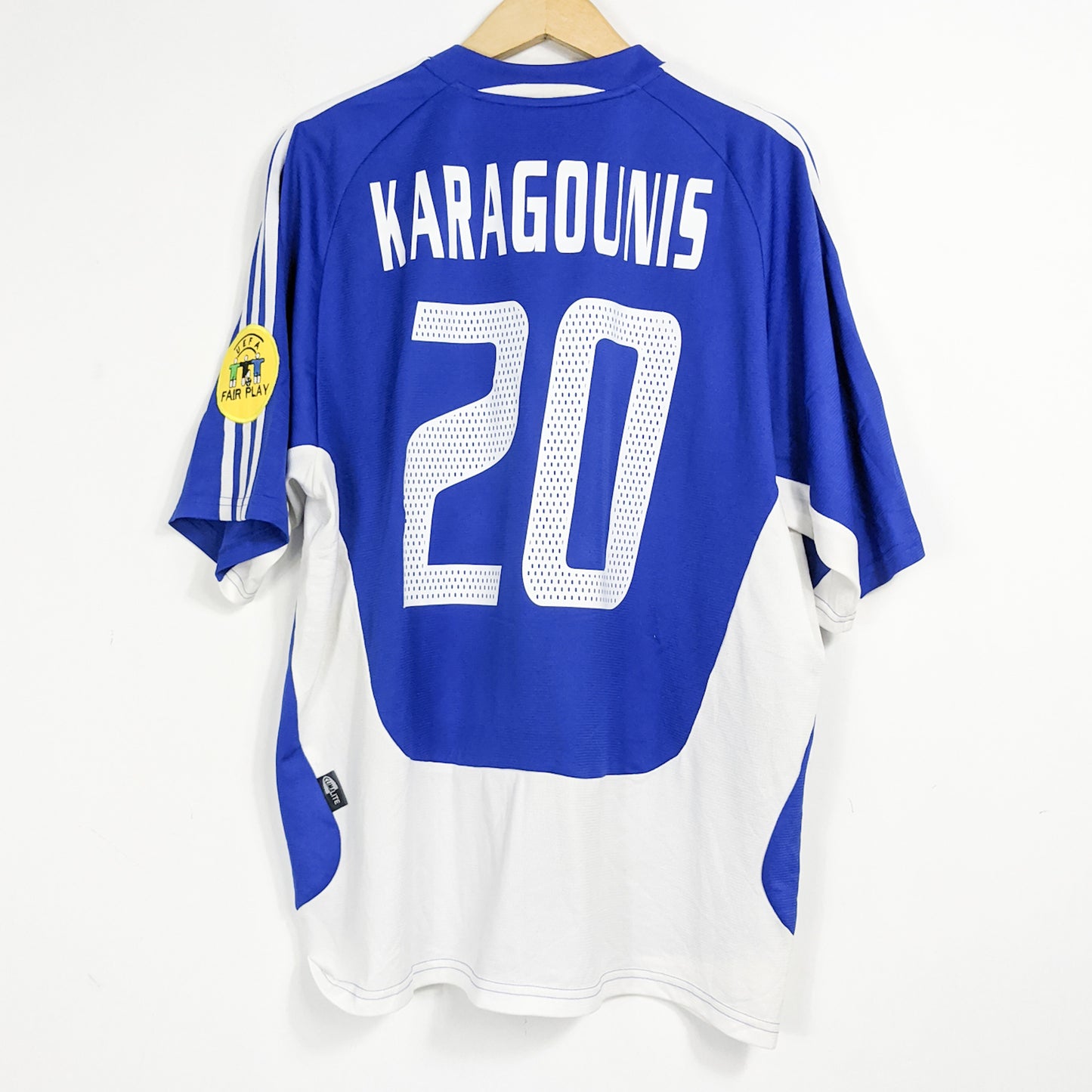 Original Greece 2004 Home - Karagounis #20 Size XL