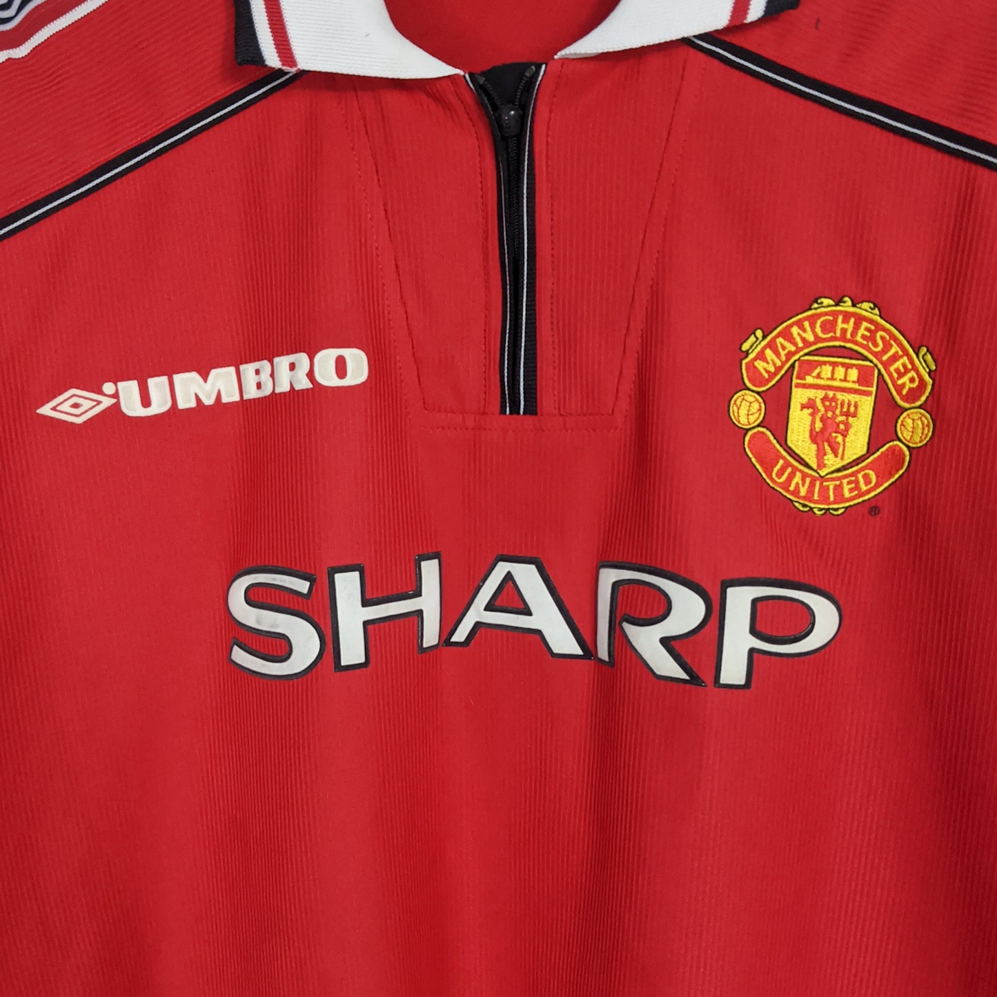 Original Manchester United 1998/00 Home - Beckham #7 Size XL