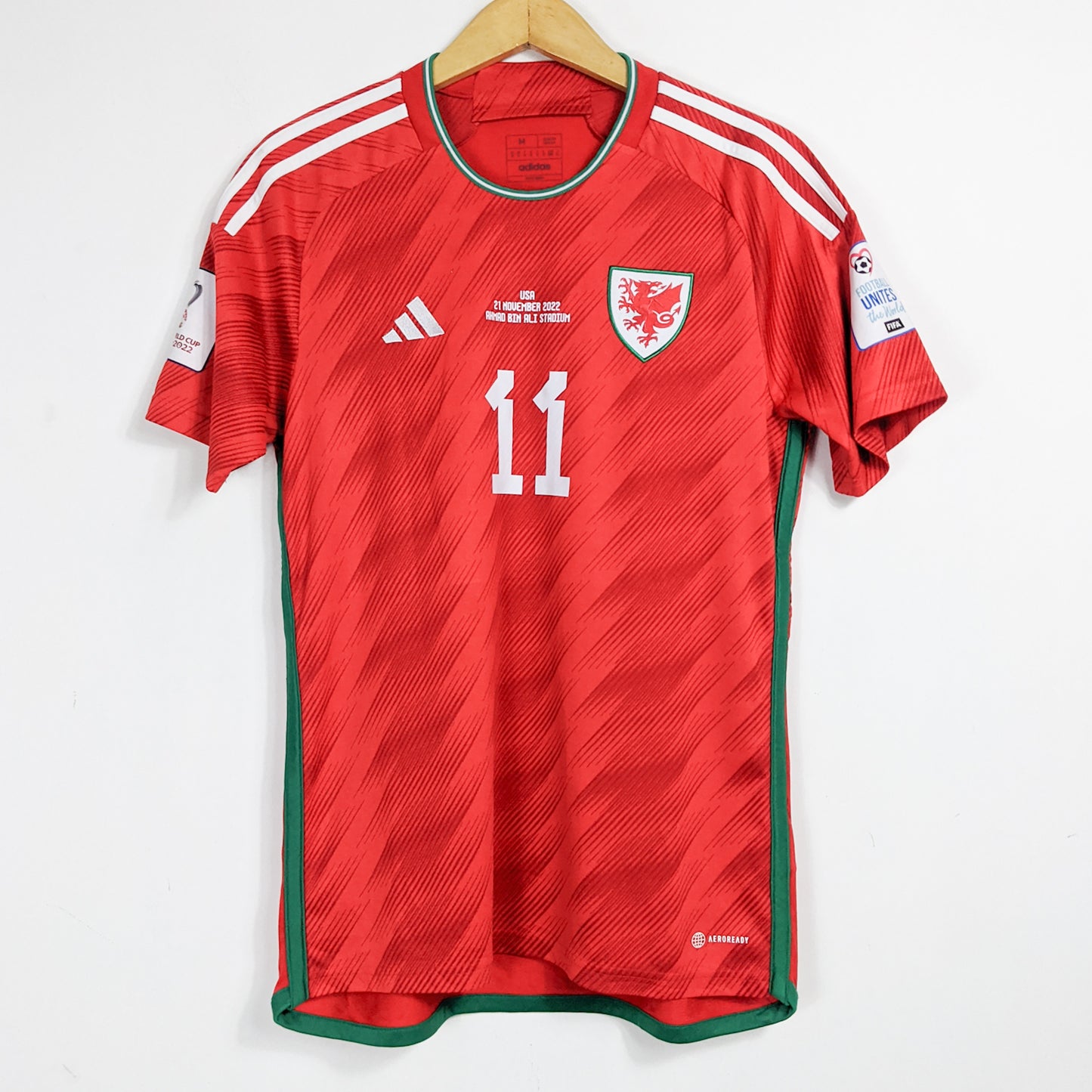 Original Wales 2022 Home - Bale #11 Size M (Mdt)