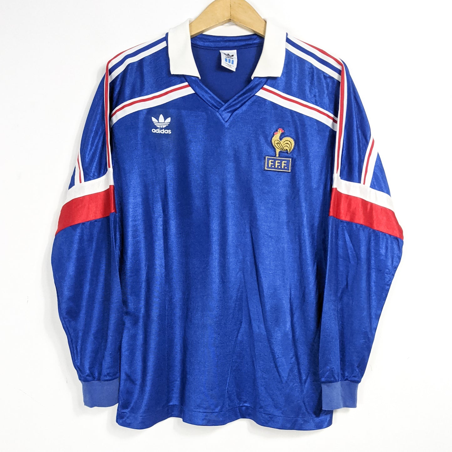 Original France 1986 Home - #10 Size M (Long sleeve) (Jaspo)