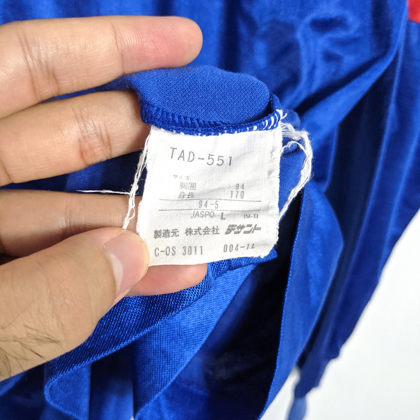 Original France 1986 Home - #10 Size M (Long sleeve) (Jaspo)