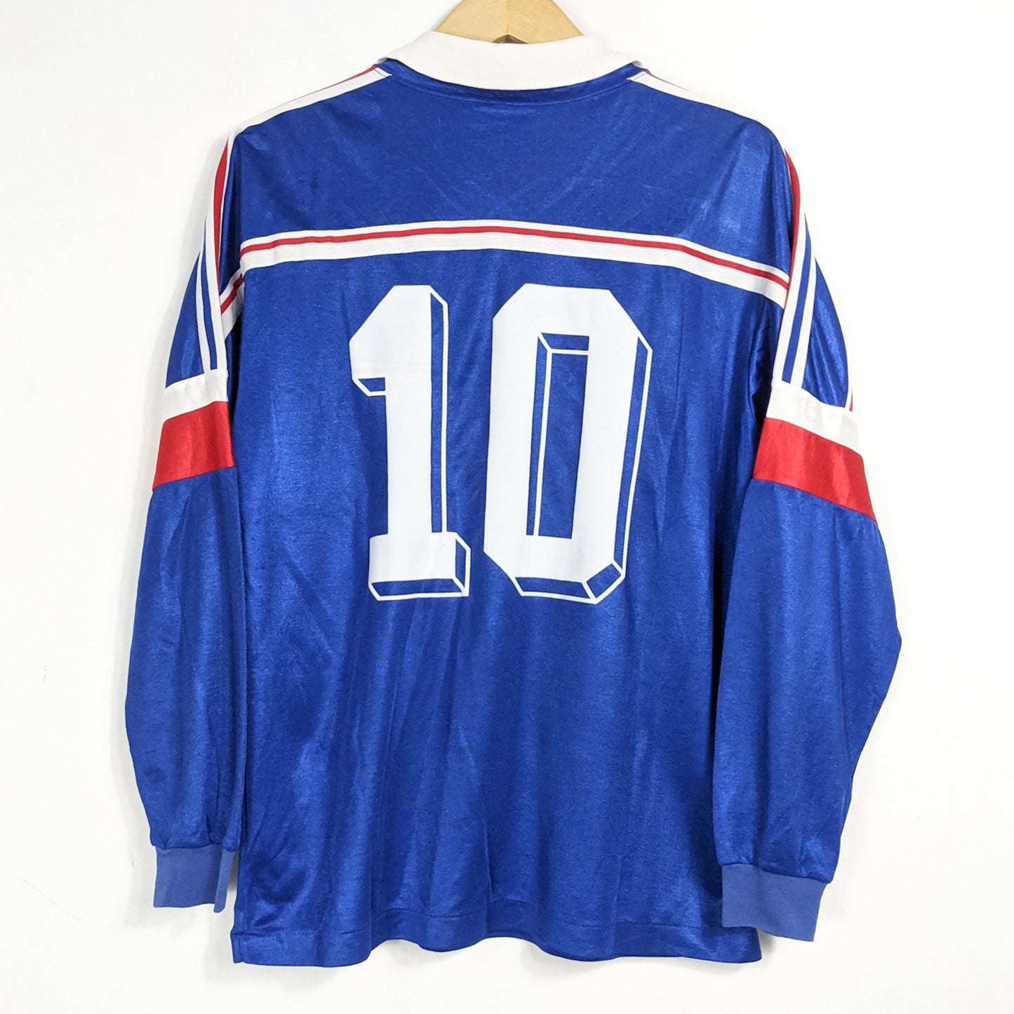 Original France 1986 Home - #10 Size M (Long sleeve) (Jaspo)