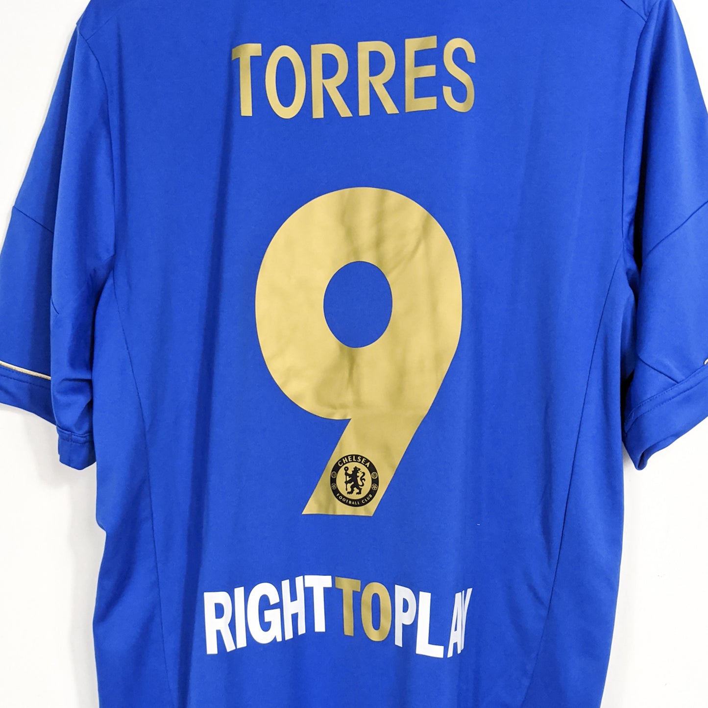 Original Chelsea 2012/13 Home - Torres #9 Size L