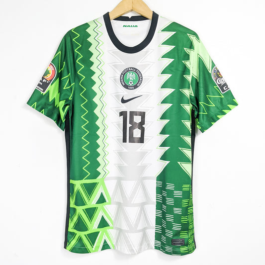 Original Nigeria 2020/21 Home - Iwobi #18 Size L