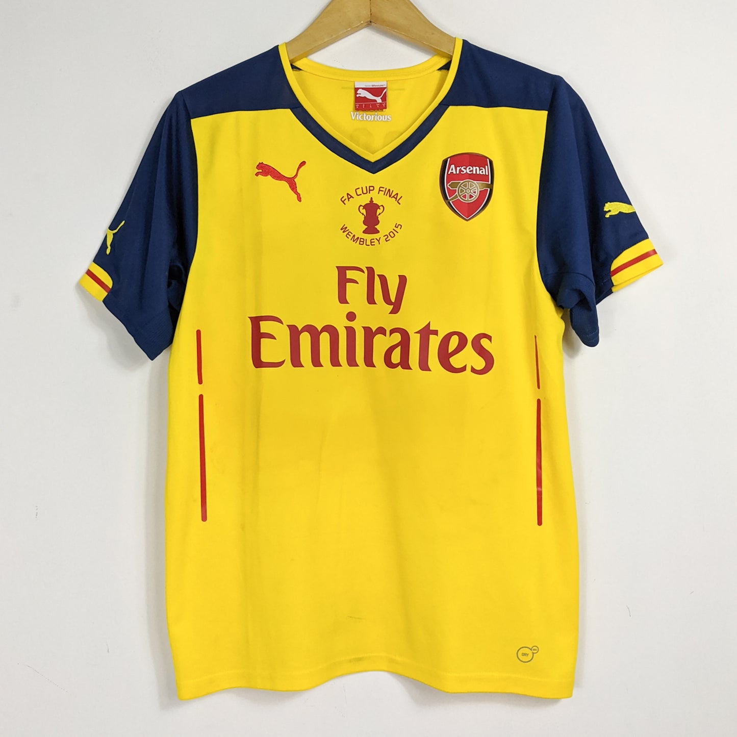 Original Arsenal 2014/15 Away - Giroud #12 Size S (Mdt)