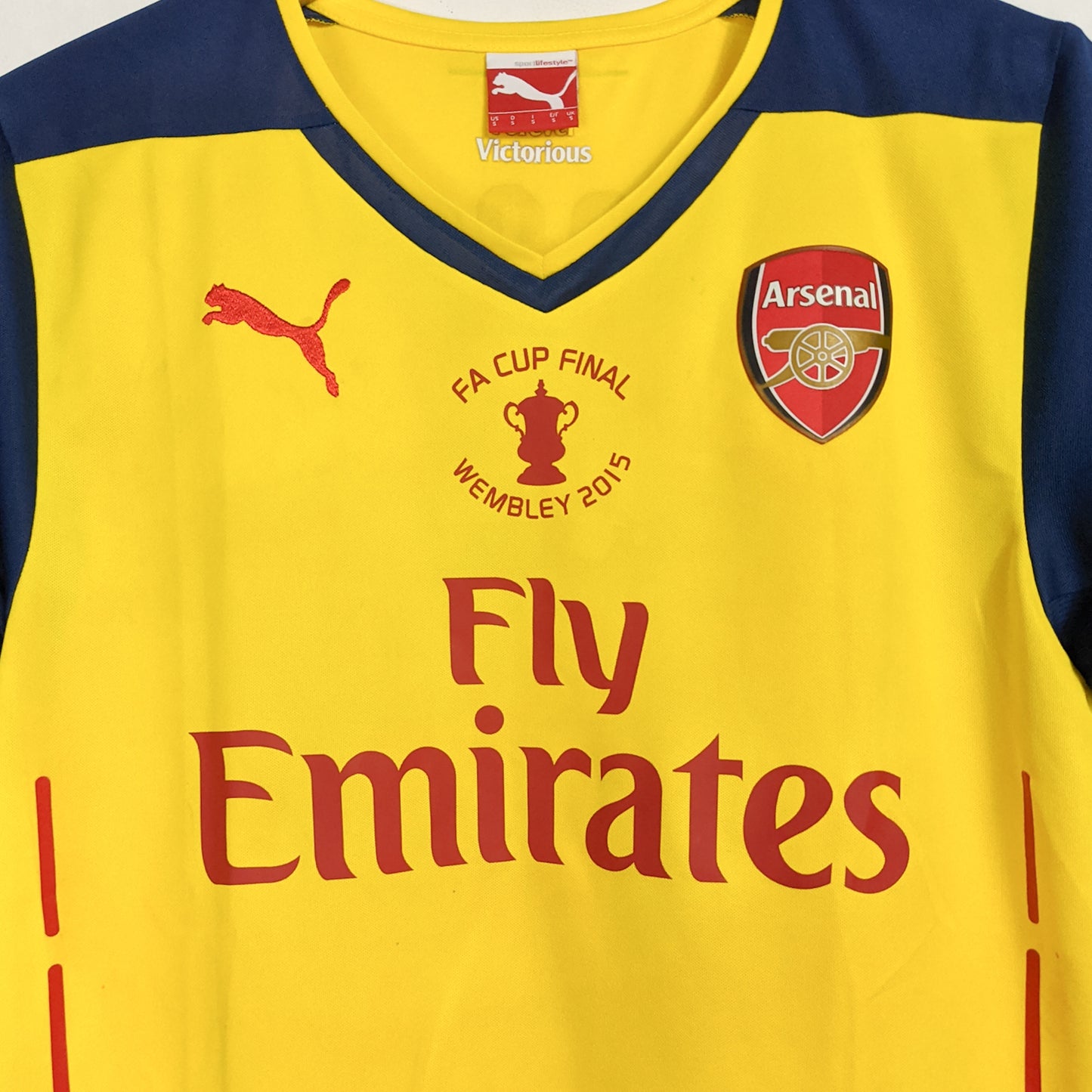 Original Arsenal 2014/15 Away - Giroud #12 Size S (Mdt)