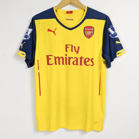 Original Arsenal 2014/15 Away - Rosicky #7 Size M