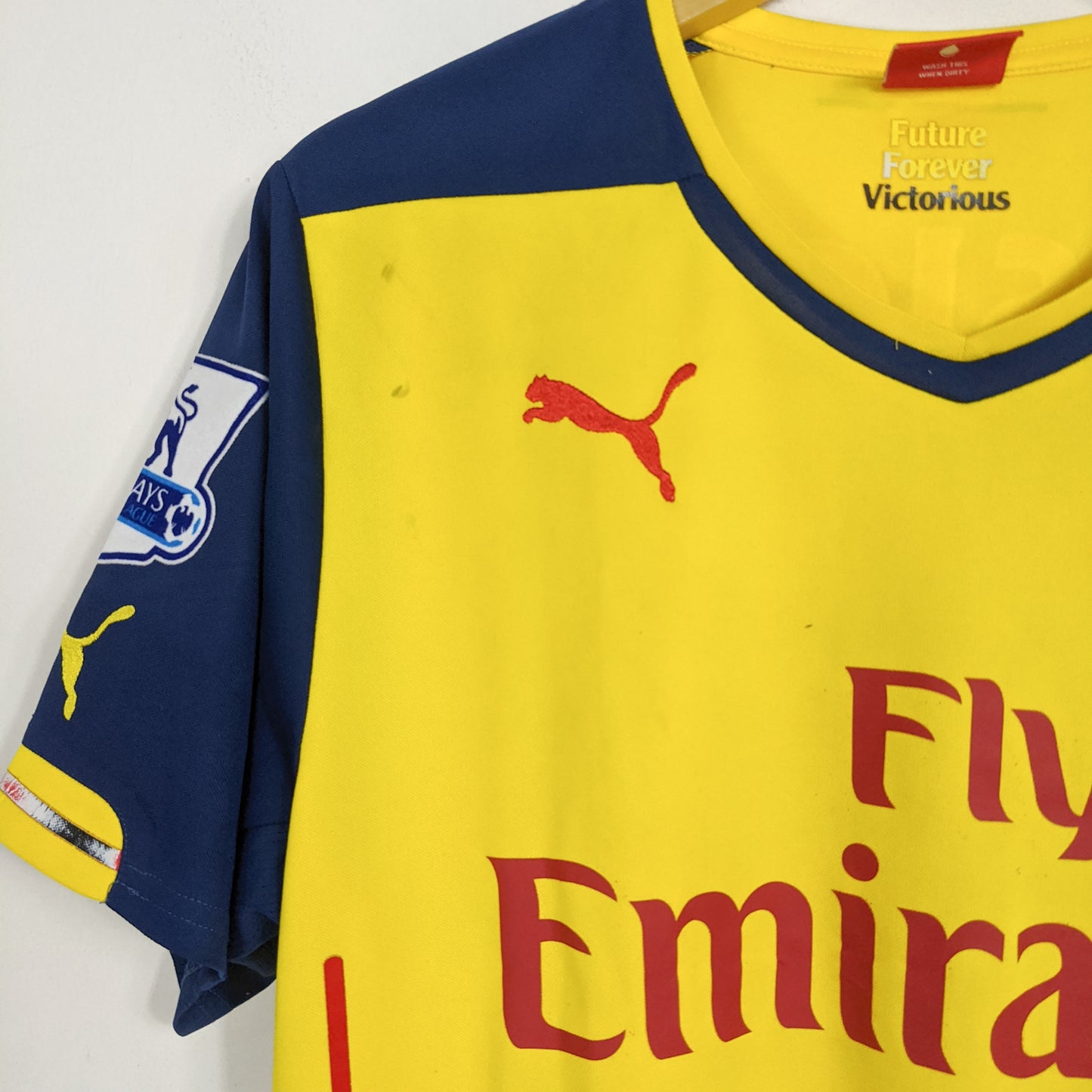 Original Arsenal 2014/15 Away - Rosicky #7 Size M