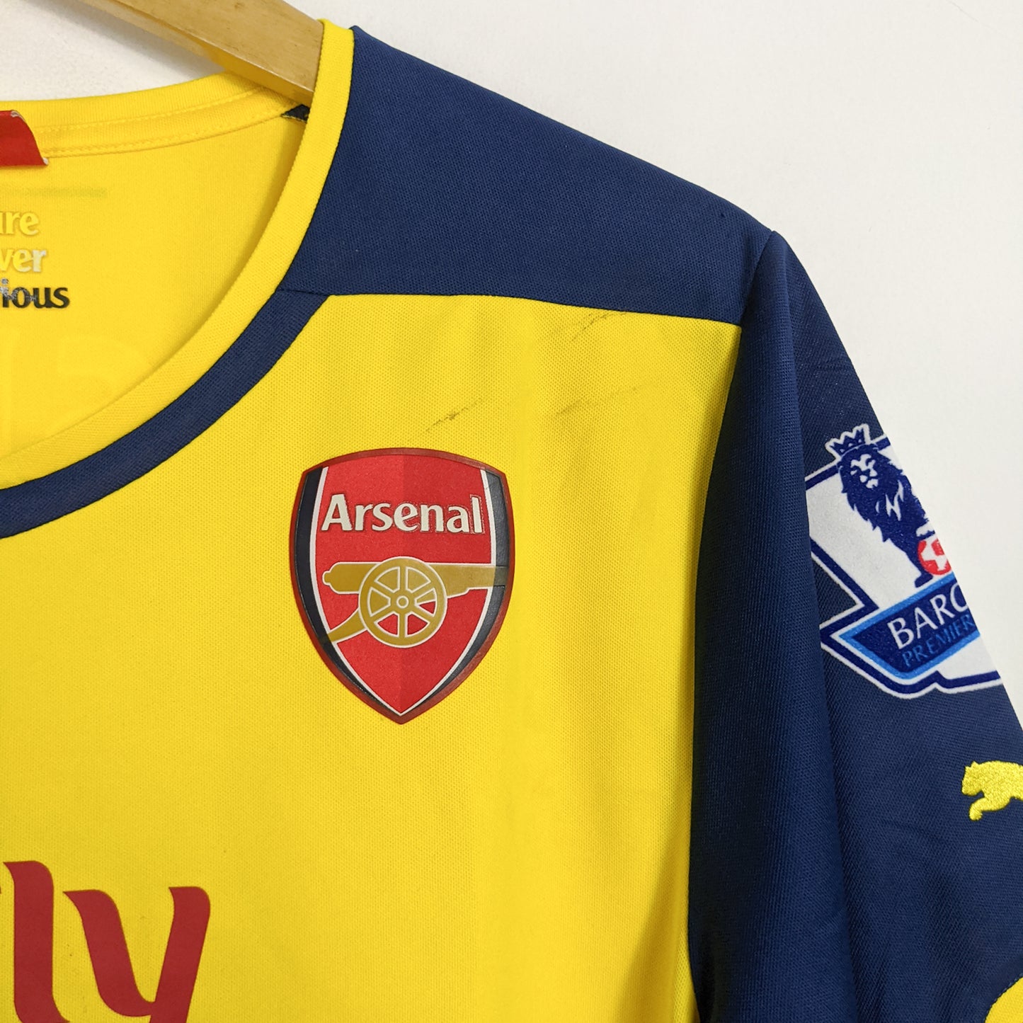 Original Arsenal 2014/15 Away - Rosicky #7 Size M